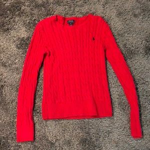Red Ralph Lauren Sweater